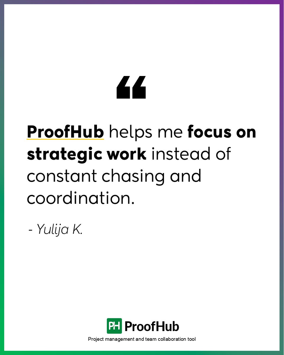 ProofHub tweet media