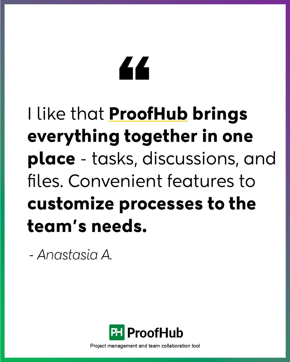 ProofHub tweet media
