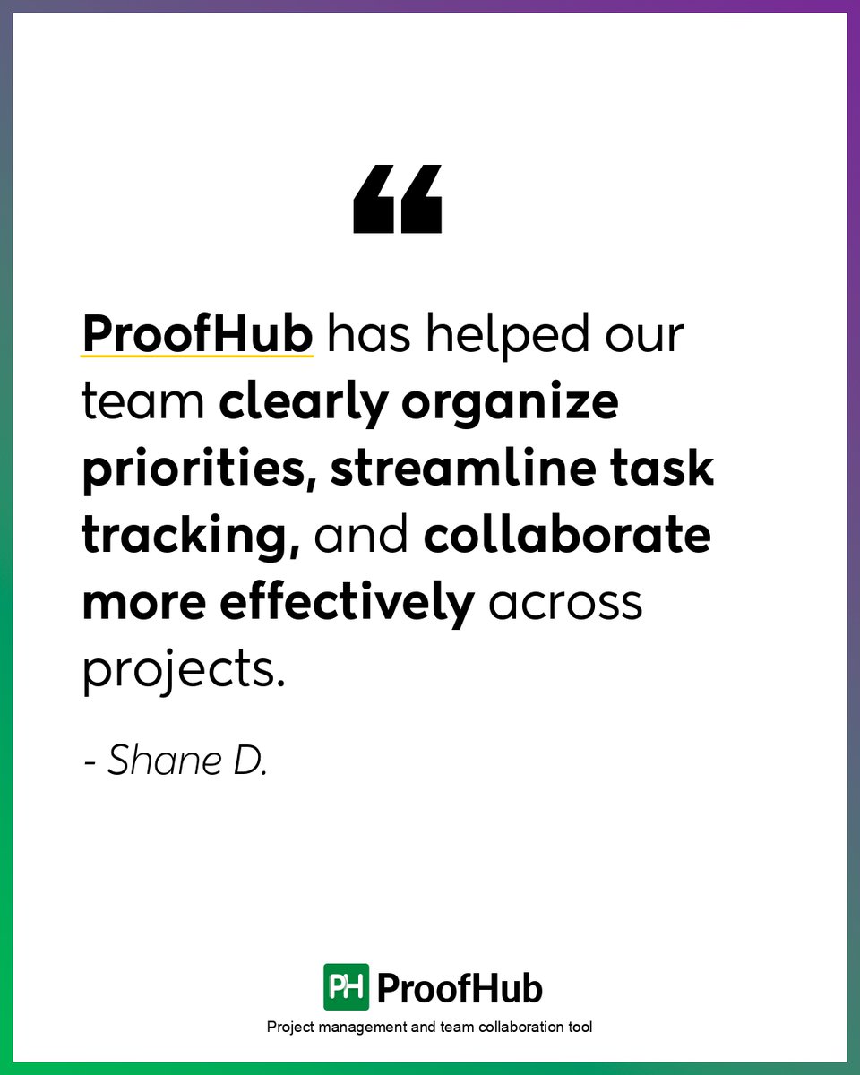 ProofHub tweet media