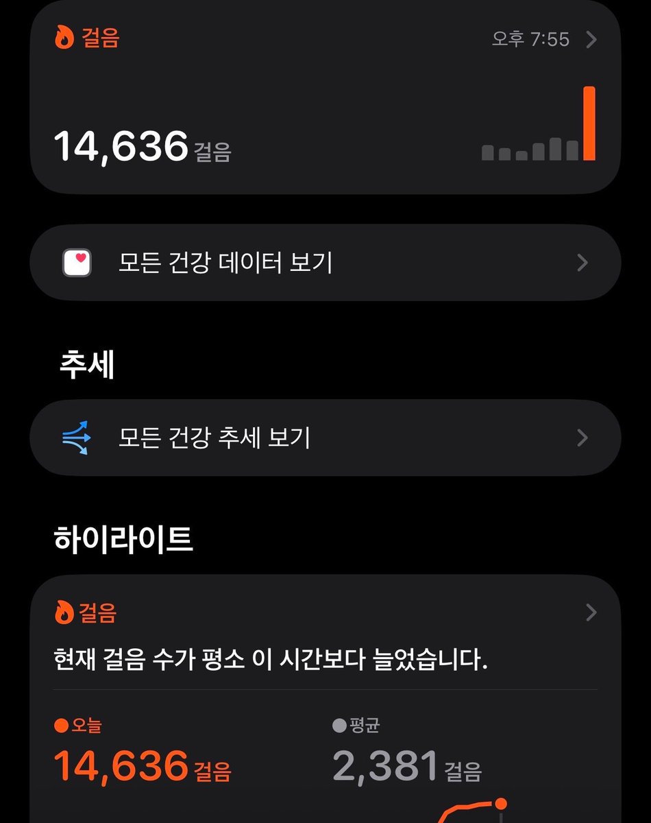 박건욱 걸음수 보고 ㅈㄹ 웃었는데 다들 똑같이 물아본거 귀욥내