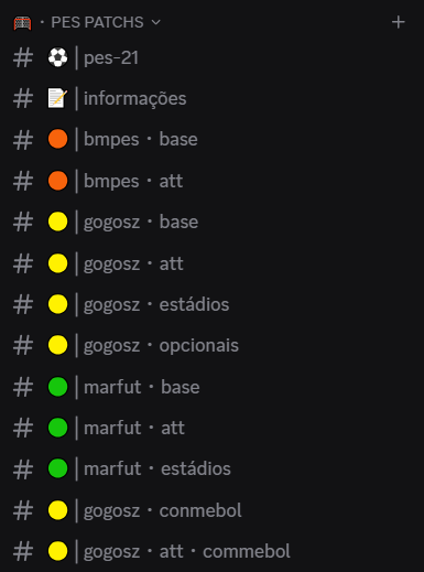 PESPatchs's tweet image. Server focused on updated patchs for PES 2021. Organized content, direct download links

Join now — link in bio.

#PES2021 #eFootballPES2021 #PESPatch #PESMods #PESUpdate #PESCommunity #PatchsPES #ProEvolutionSoccer #Gaming #Mods