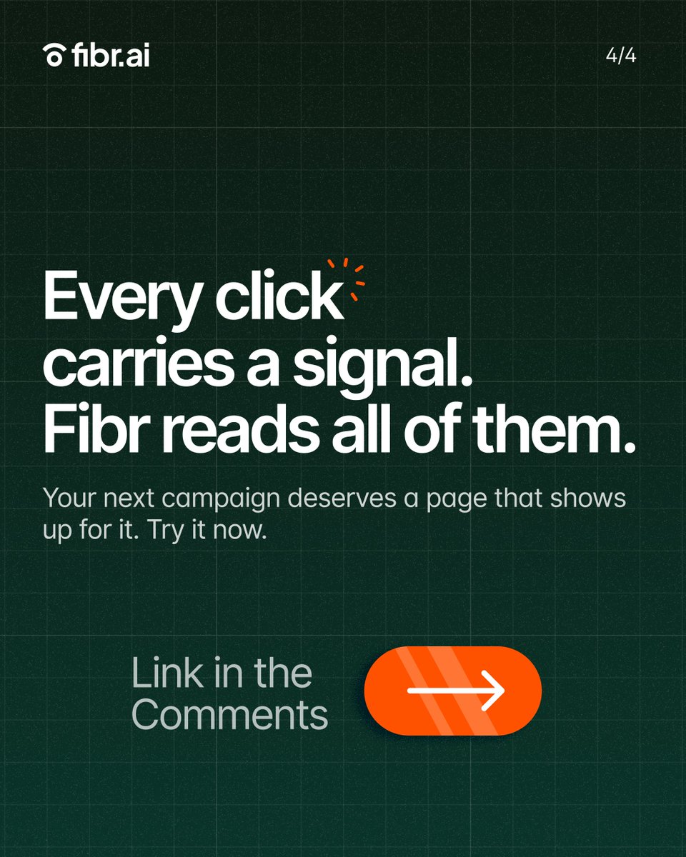 Fibr AI | The Agentic Web Experience Platform tweet media