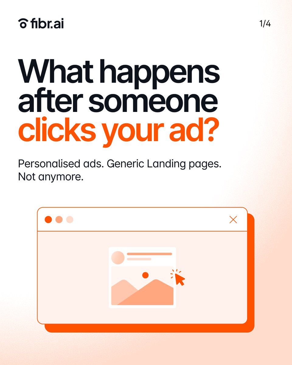 Fibr AI | The Agentic Web Experience Platform tweet media