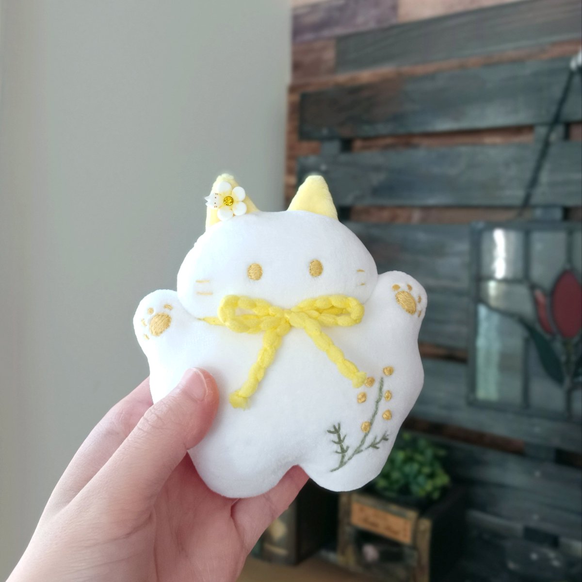 Dokunekoland's tweet photo. ぷくぷくお花コレクション=^･･^=🌷 https://t.co/nxKsUBBZ0n