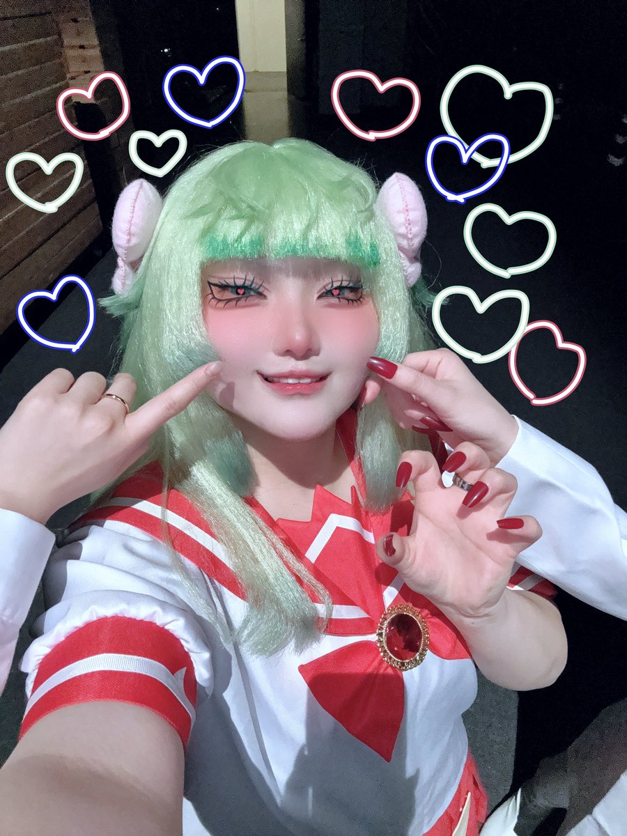 2nisa3_cos's tweet photo. cos
1部【あくまでシンユー！】
      ち❣️@21t8_ 
      ズ❣️@ha_gi_cos 
2部【はぎふみ＆にさこ】
     🐙@ha_gi_cos 

たーくさん踊りました！たのしいイベントありがとうございました❣️
みんな素敵すぎた~😭❤️‍🔥
 #おどまるけっと https://t.co/DNNejNxEjp