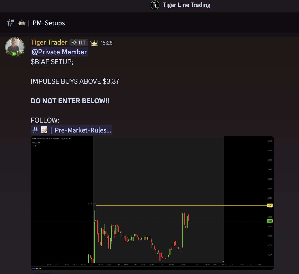 Tiger Line Trading tweet media