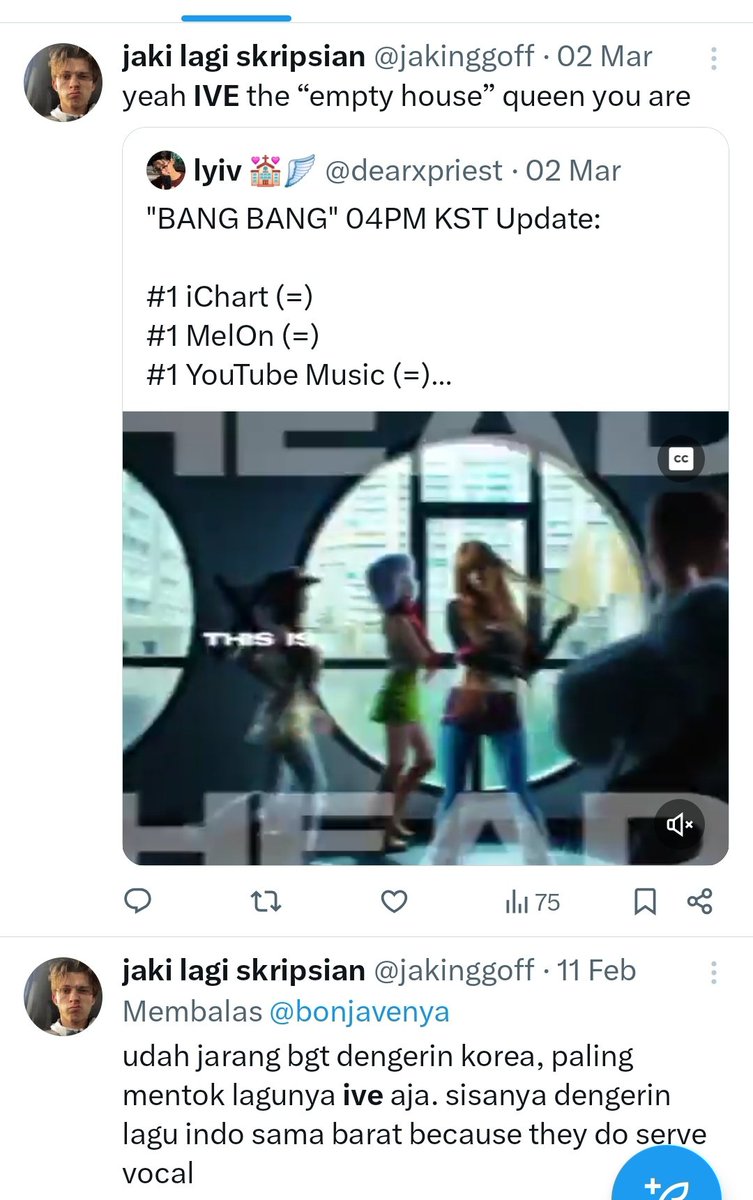 gw ga ngerti sama jalan pikiran lu wkwkwkkw emang mau qrt hate aja lu mah kocak