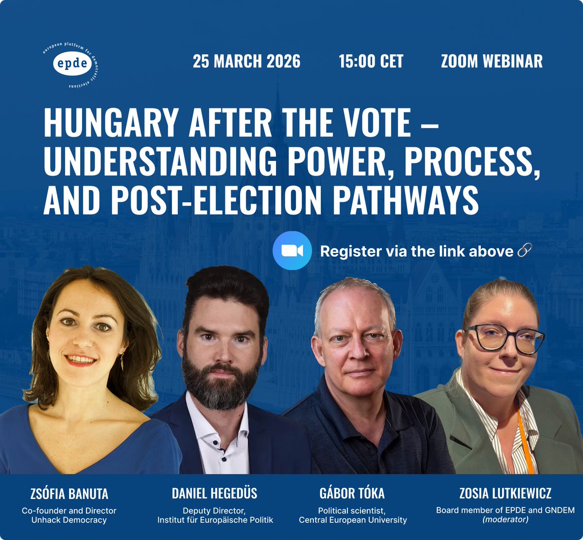 EPDE - European Platform for Democratic Elections tweet media