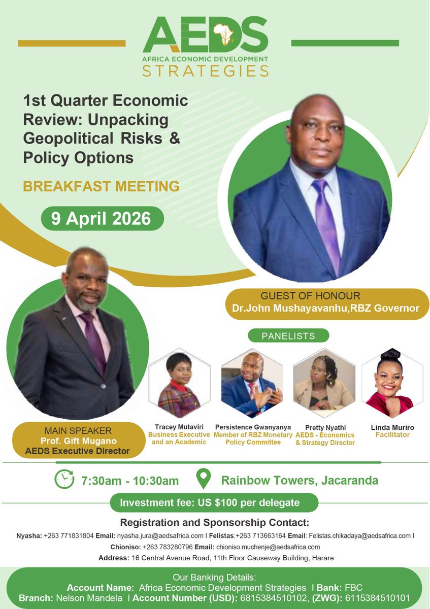 PROFESSOR GIFT MUGANO (Ph.D) tweet media