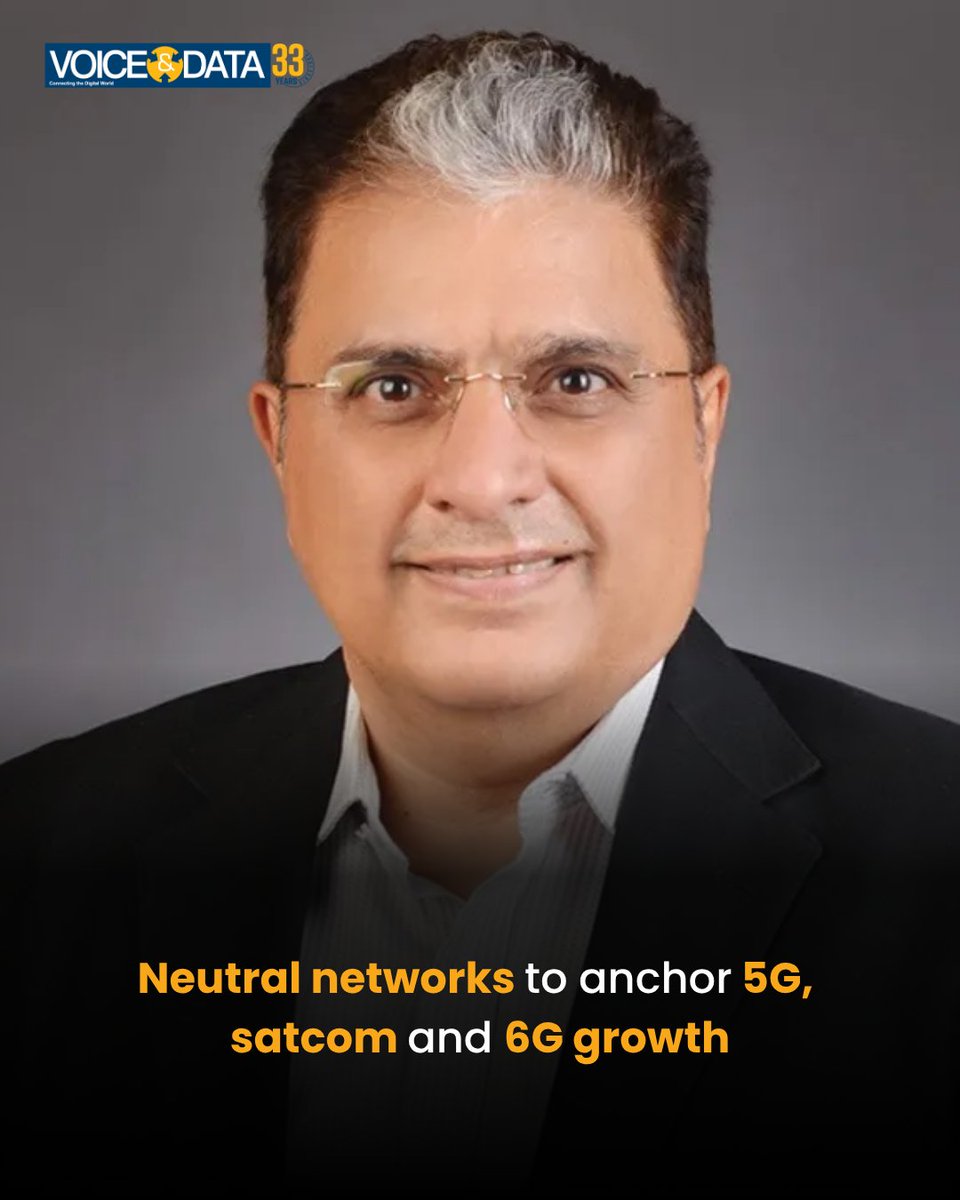voicendata_'s tweet photo. Salil Ahuja, Chief Strategy Officer, Shaurrya Teleservices explains how neutral networks and digital infrastructure can improve QoS and prepare India for AI-ready connectivity and next-gen networks.
https://t.co/zyP4kohmun
#VoiceAndData #Neutralnetworks #5G #6G #satcom https://t.co/rkAGnZyA19