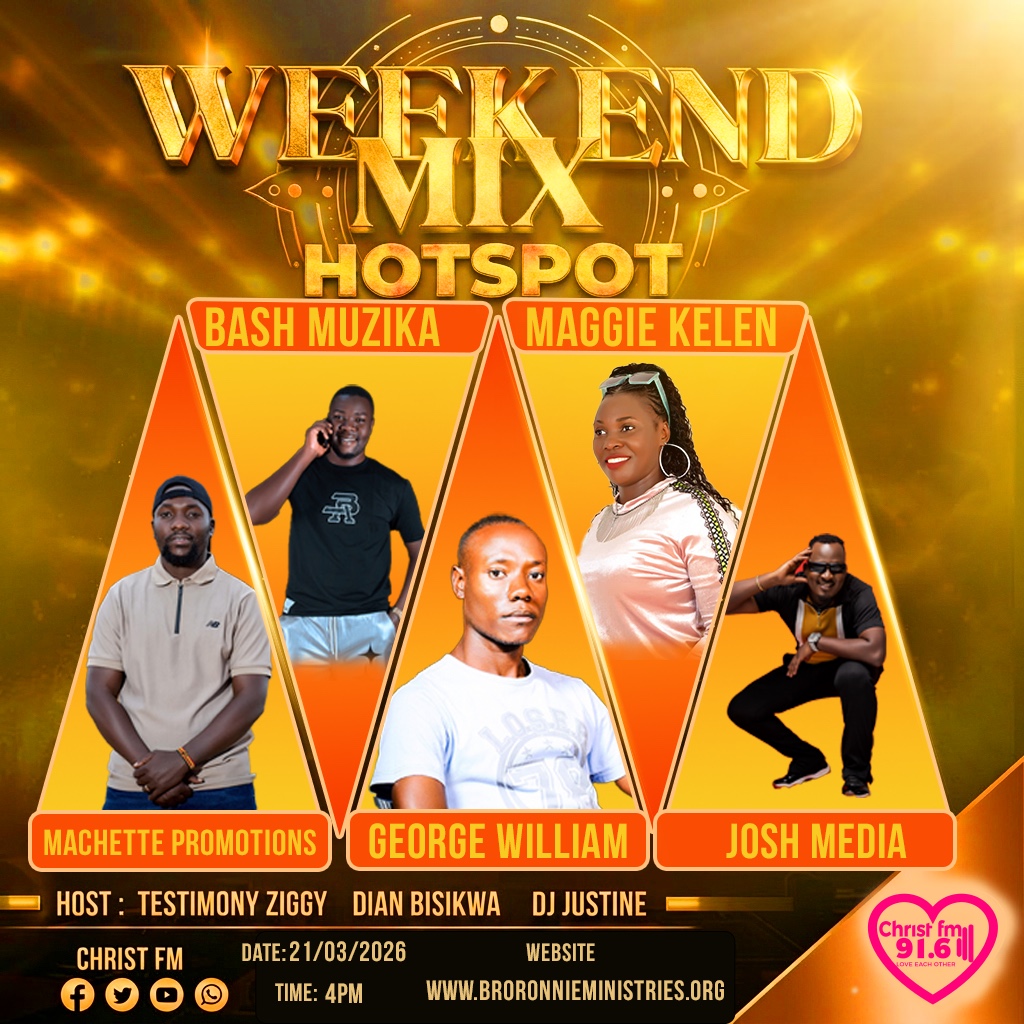 916ChristFm's tweet photo. This Saturday, we're back 🔥What's your take on copyright law and why do you think Ugandans aren't supporting local artists and musicians? Join us live at 4pm on 91.6 Christ FM for the Weekend Mix. Share your thoughts. #christfm916 #weekendmix #weekendshow #weekendmood #copyright https://t.co/UnKUfgb7nJ