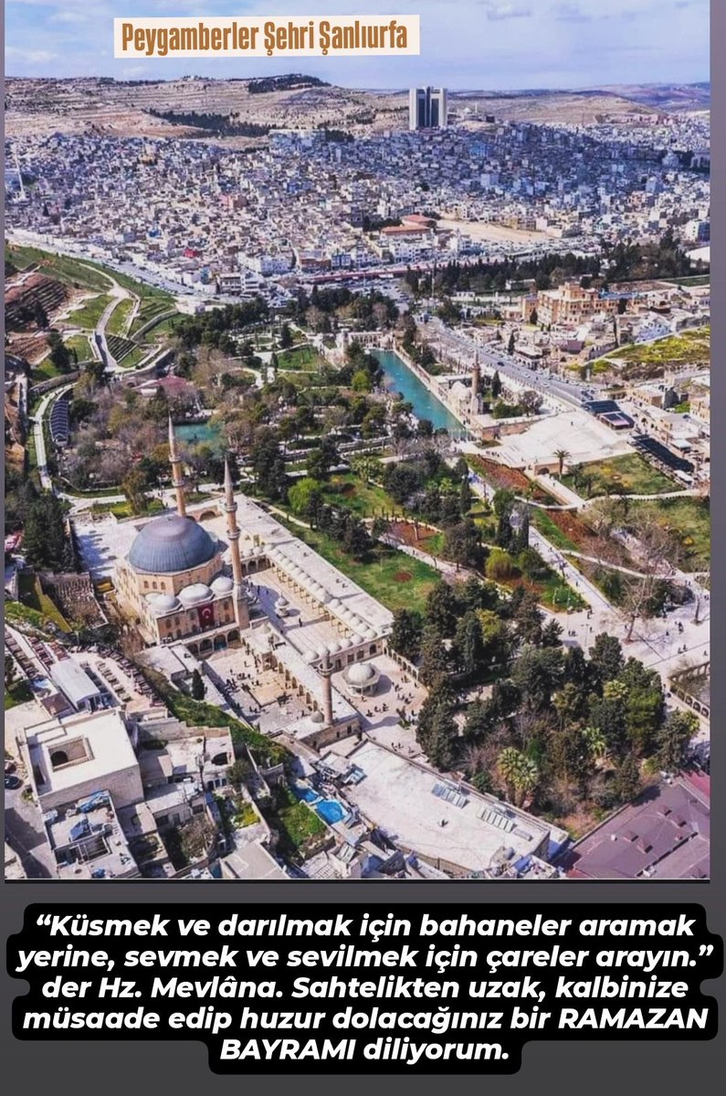 emin_ciftci's tweet photo. “Küsmek ve darılmak için bahaneler aramak yerine, sevmek ve sevilmek için çareler arayın.” der Hz. Mevlâna. Sahtelikten uzak, kalbinize müsaade edip huzur dolacağınız bir RAMAZAN BAYRAMI diliyorum.
#BugünBayram
#RamazanBayramınızMübarekOlsun https://t.co/bLHk1Bx1hY
