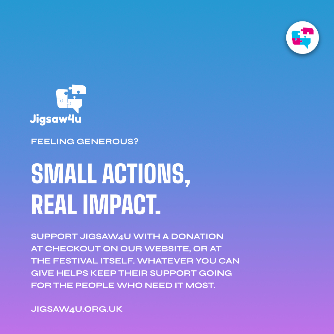 Jigsaw4u's tweet photo. BIG NEWS - Jigsaw4u has partnered with @wellnergy Festival 2026!

Between 12 - 13 June, thousands of people will be visiting Wimbledon Park for their Wellbeing festival.

Join them by booking your tickets now - You can then choose to donate £1 to Jigsaw4u: https://t.co/itqxcz3s7r https://t.co/j486ENyQbl