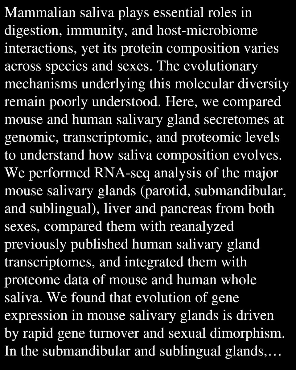 Evolutionary Biology tweet media