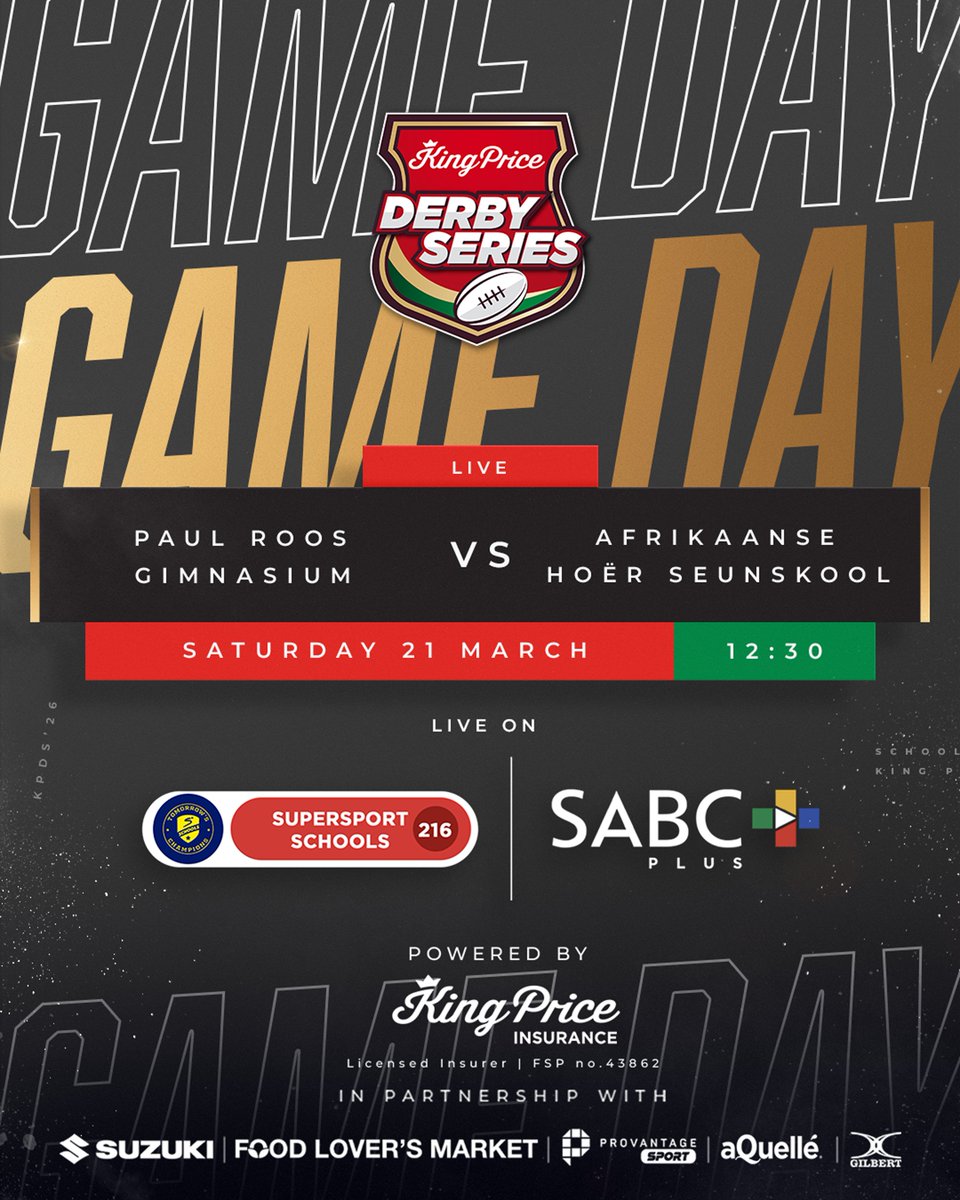 King Price Schools Rugby Derby Series tweet media