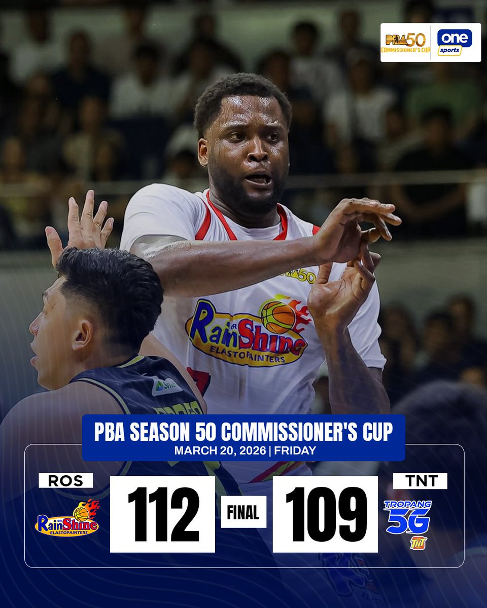 One Sports tweet media