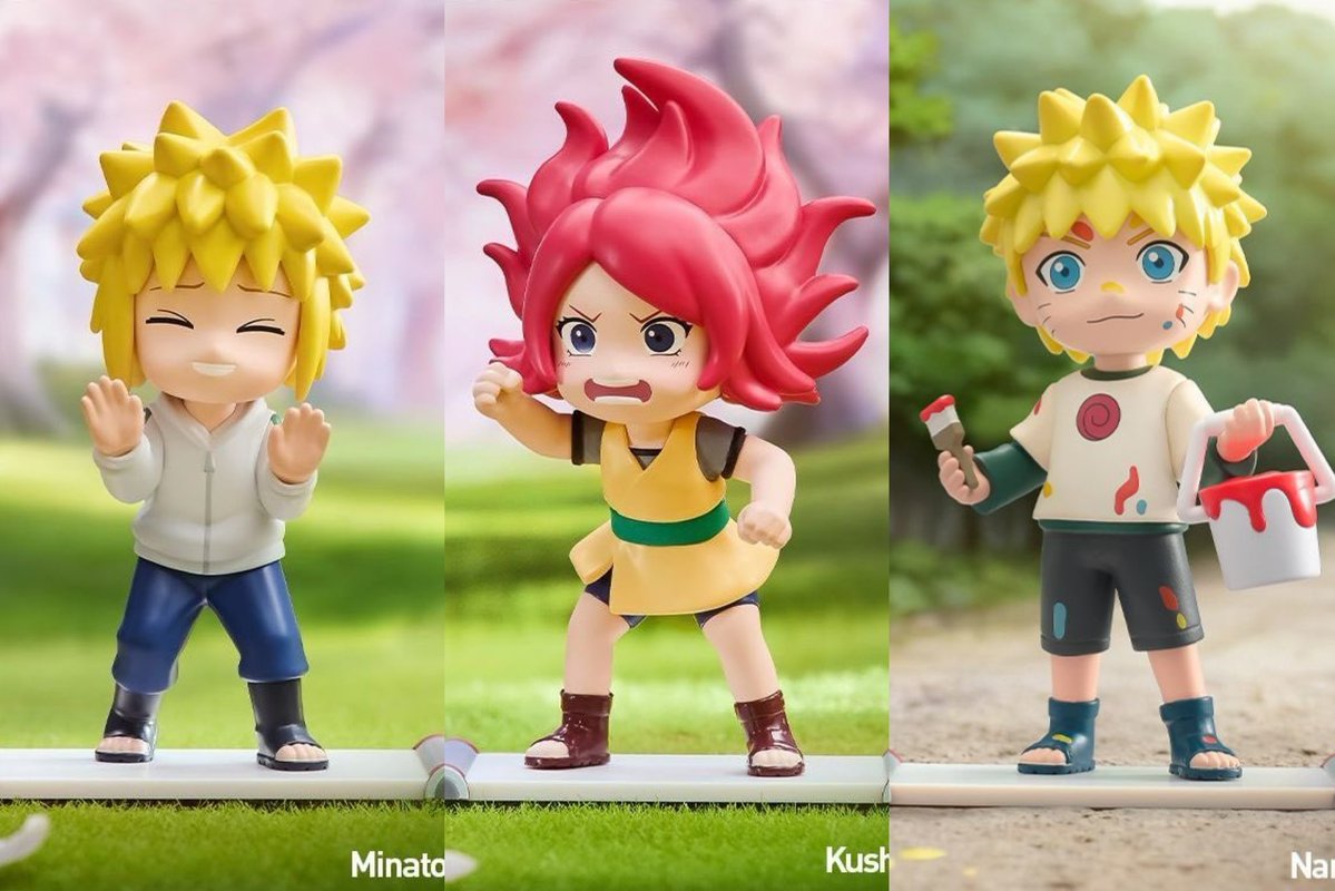 UZUMAKI FAMILY NEW MERCH!! 😭💖 SO ADORABLE