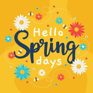 Today is the Vernal Equinox, and Spring will arrive at 10:46 am! 

Today we'll have (almost) equal daylight and darkness, and we're on our way to longer, brighter days. 🌞