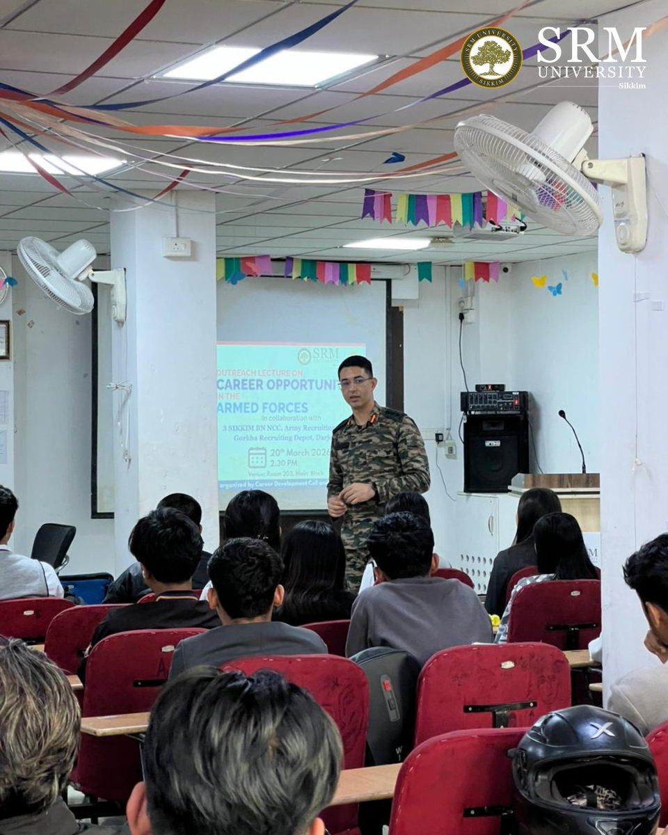 SRM University Sikkim tweet media