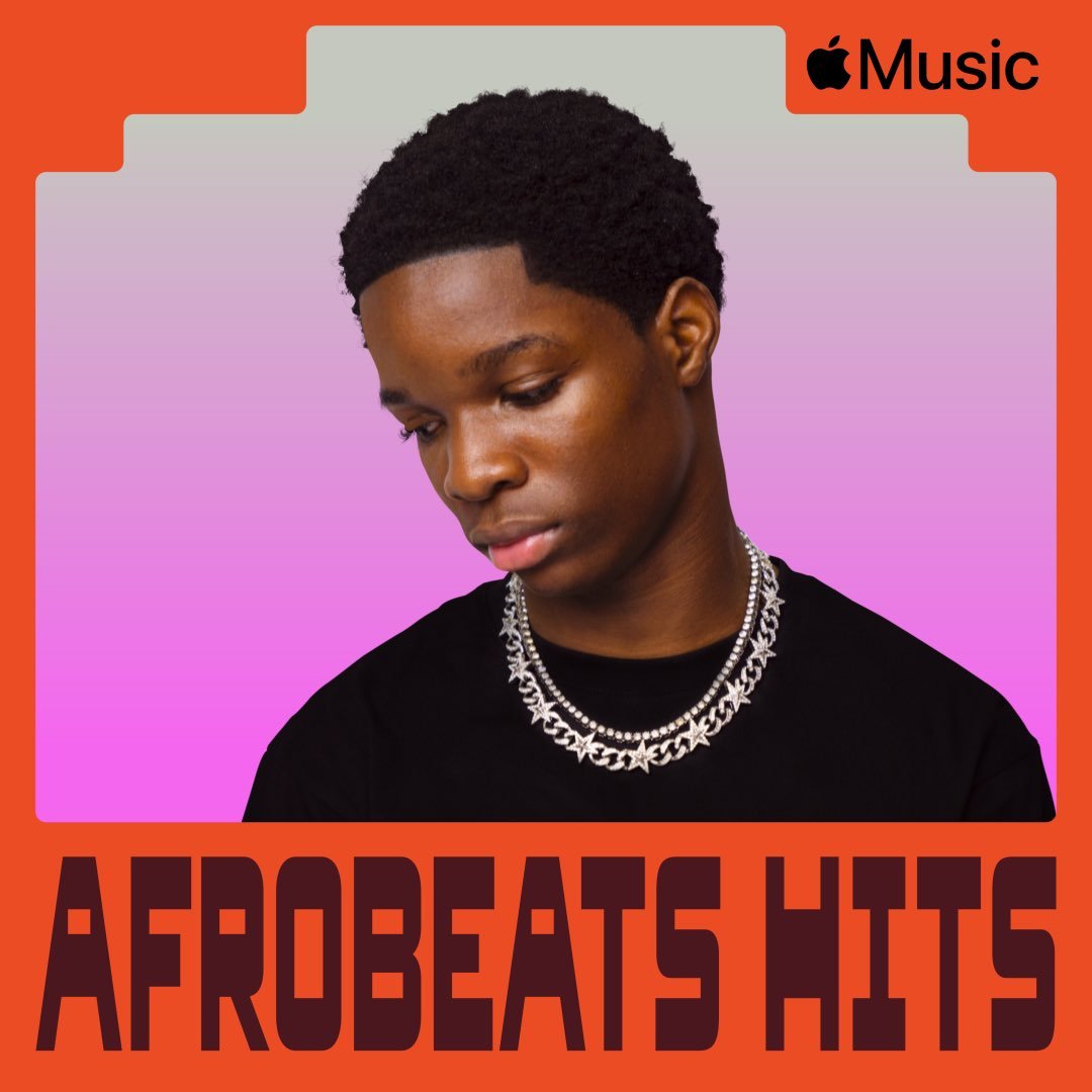 PulseNigeria247's tweet photo. Wizkid's son, Boluwatife “Champz” Balogun is the latest cover star of Apple Music’s Africa Now and Afrobeats Hits playlists.

His track ‘Bad Guyz’ tops Africa Now, while his EP 'Young Poet' has reached No. 2 in Nigeria. 🔥 https://t.co/WEPidTr092