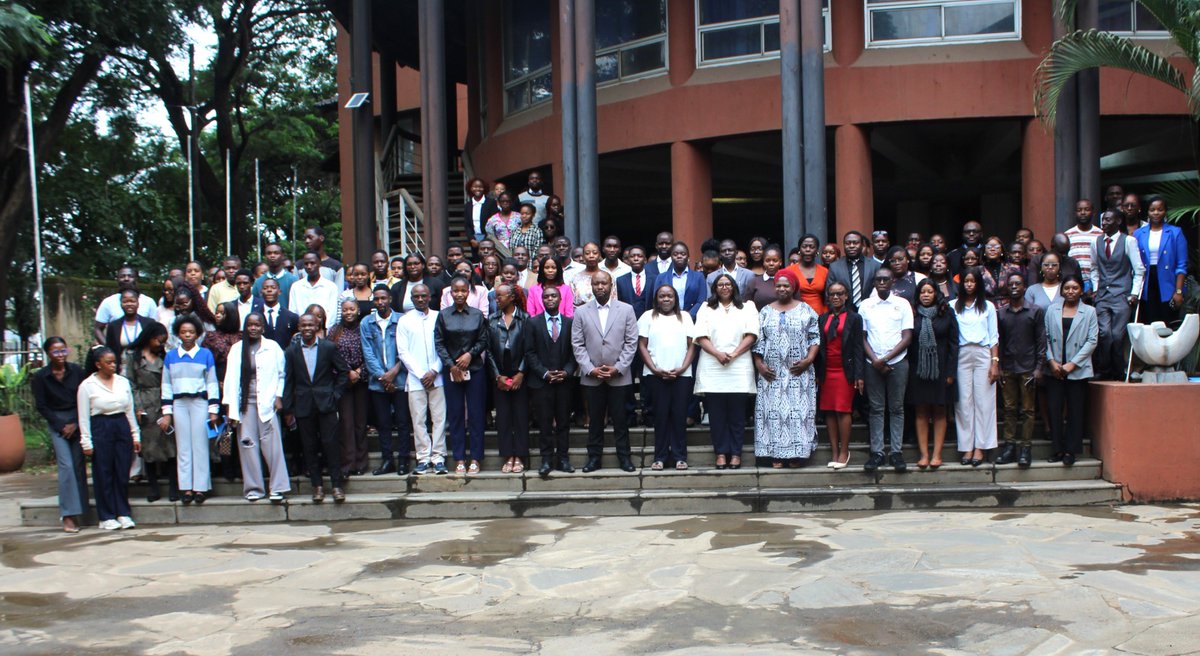 ZambiaMFAIC's tweet image. Permanent Secretary for International Relations and Cooperation, Ms. Etambuyu Anamela Gundersen, has called on young people to equip themselves with the skills necessary to #lead, #innovate, and execute effectively as they position themselves for future leadership roles.