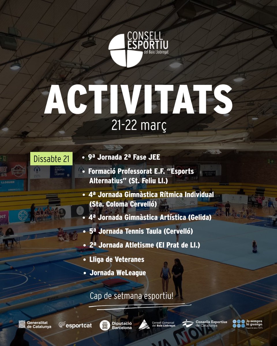 Consell Esportiu del Baix Llobregat tweet media