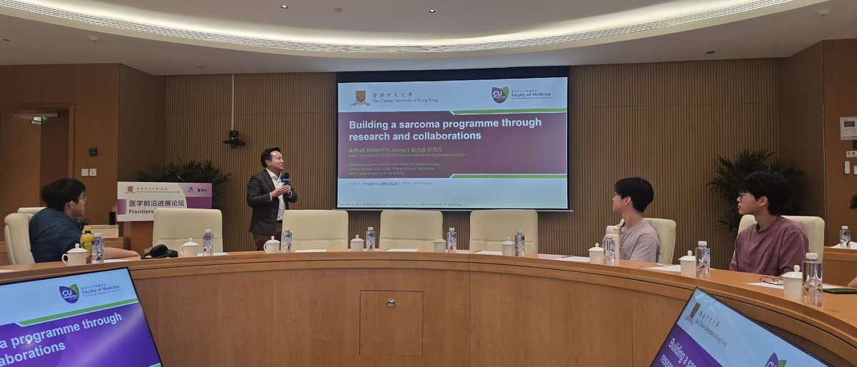 herbloong's tweet image. It was an absolute pleasure visiting our ‘sibling’ institution @cuhksz #SchoolOfMedicine in #Shenzhen 🇨🇳 and meet their very dedicated #faculty &amp;amp; #medicalstudents. 

@cuhksz is a rare #EnglishMediumInstruction institution in the Chinese Mainland geared to educate next generation