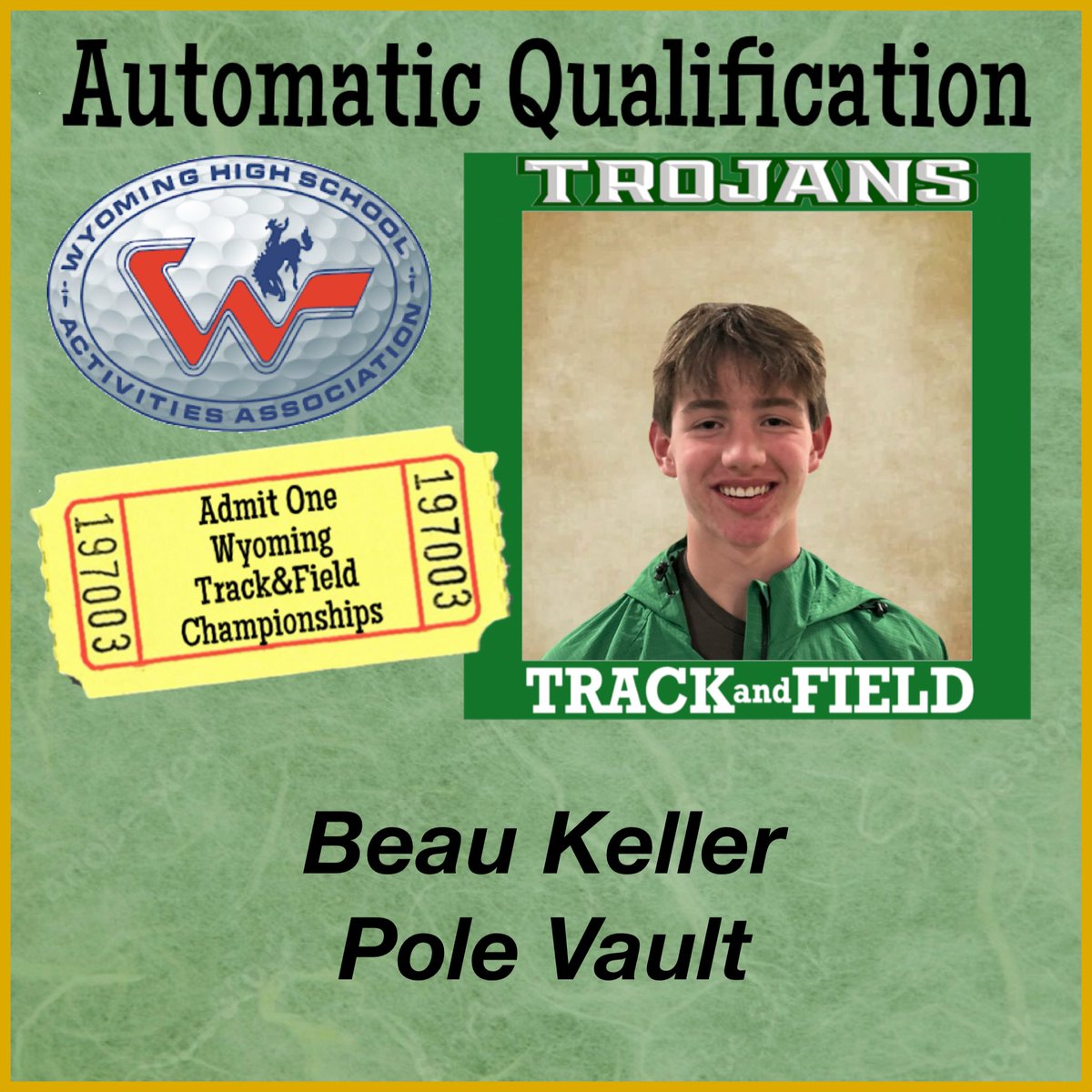 Trojan T&F tweet media