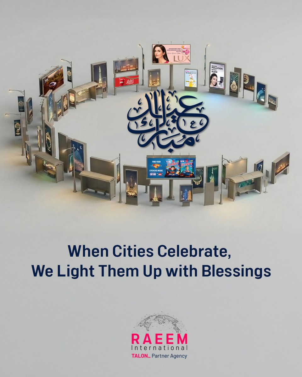 RAEEM International - Premier OOH Agency tweet media