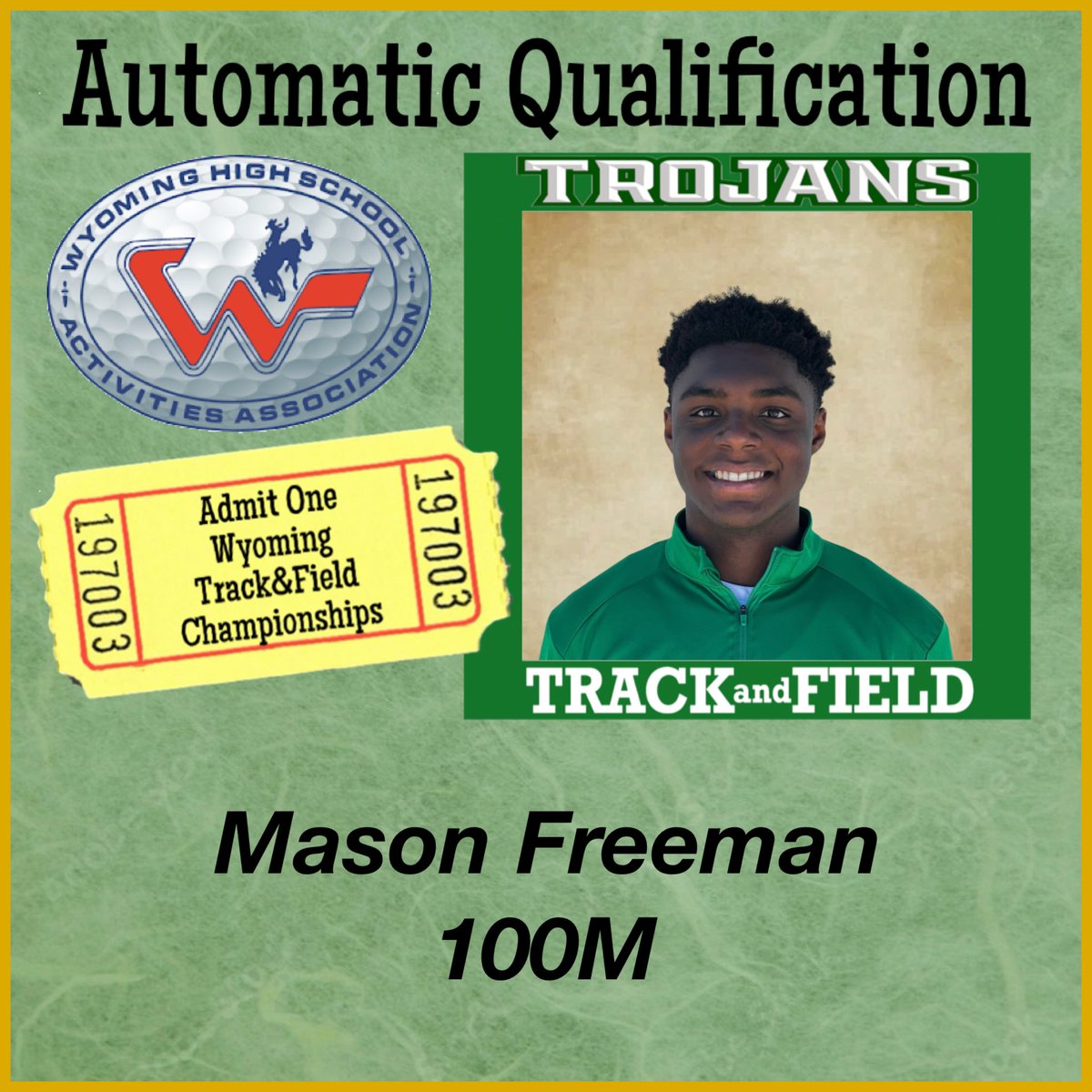 Trojan T&F tweet media