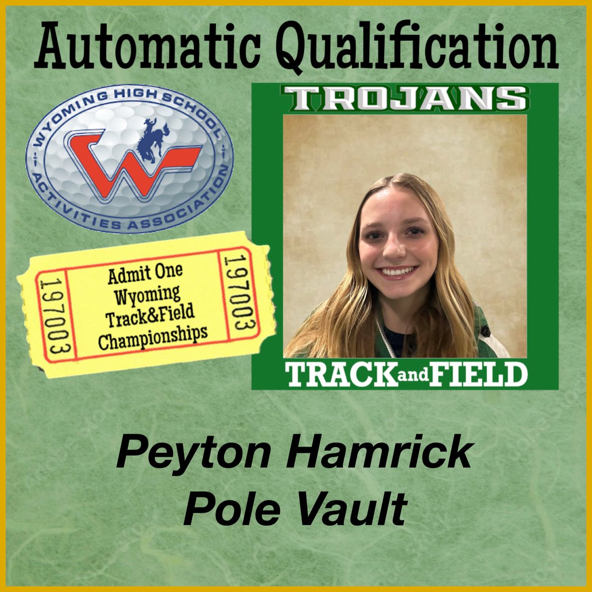 Trojan T&F tweet media