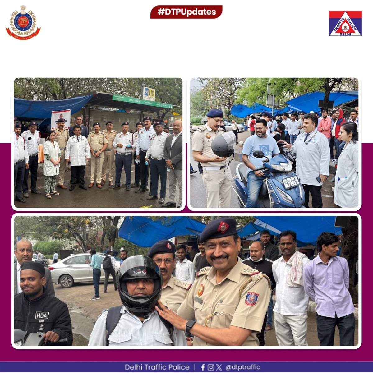 Delhi Traffic Police tweet media