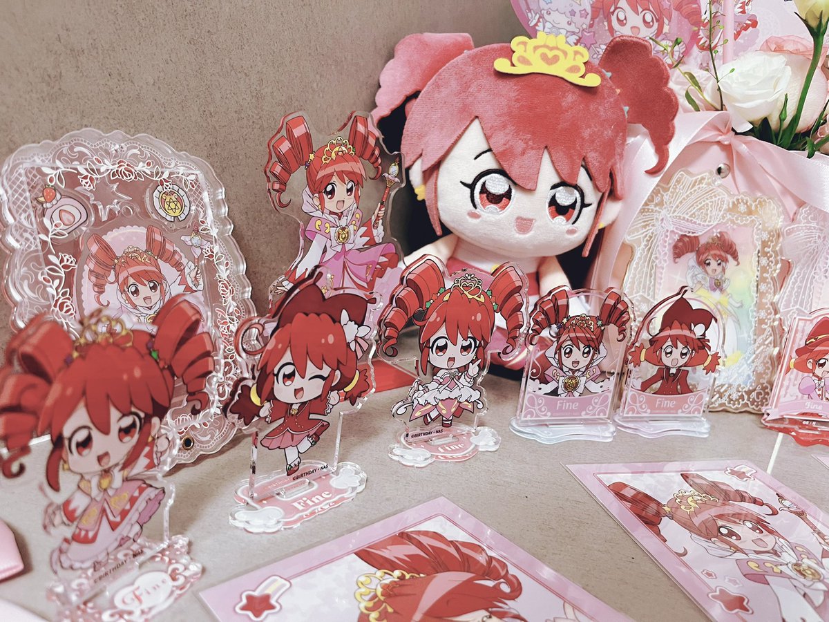 今年也依旧爱着你🌸
 #2026ファイン生誕祭