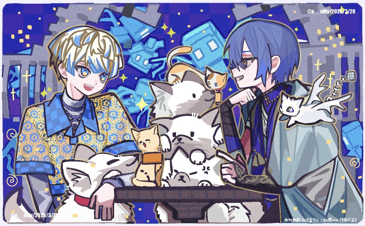 e__nMy's tweet photo. chill💤

＃ドロウイング　
#まな板にマナ居た https://t.co/JsadQs4gOw