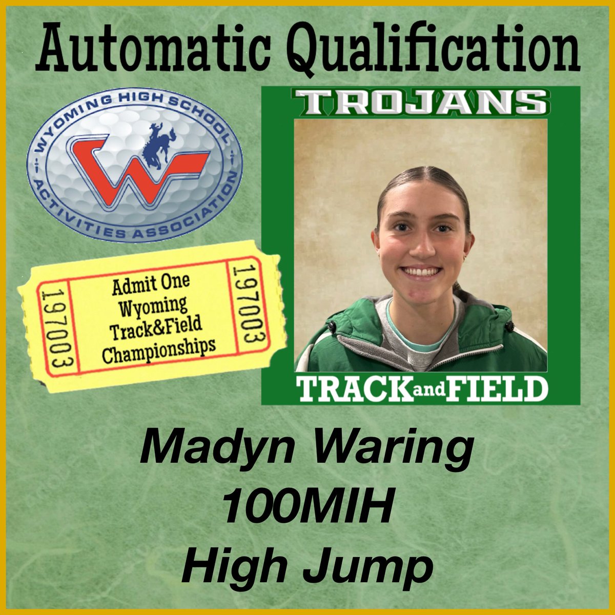 Trojan T&F tweet media