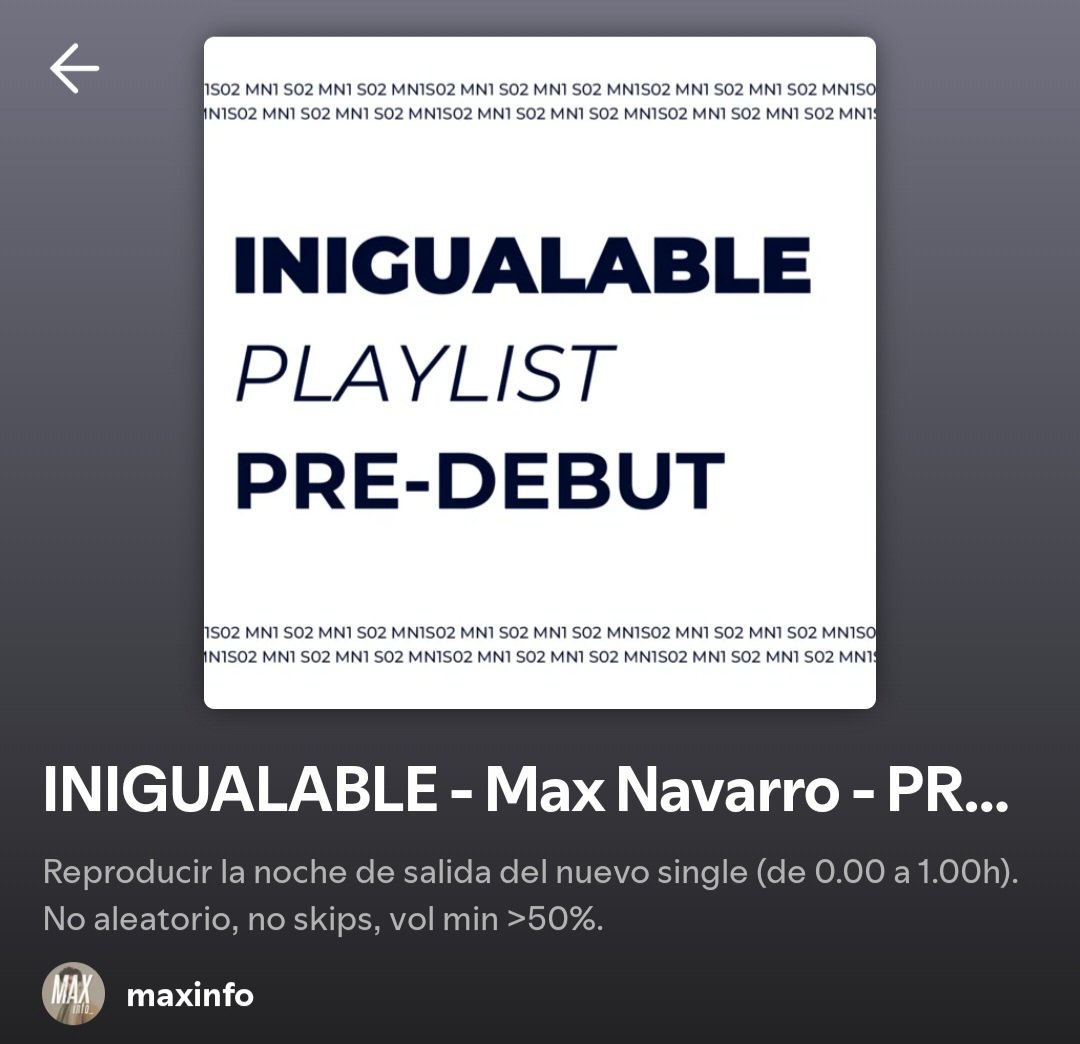 Max Navarro Info tweet media