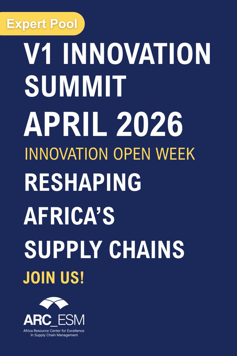 Africa Resource Center for Excellence in SC Mgt tweet media