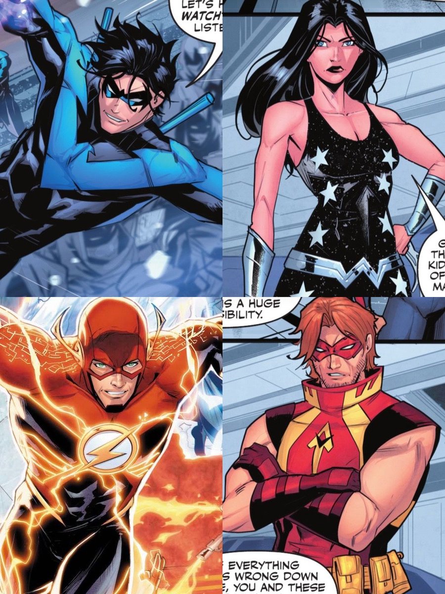 _AJForever101's tweet image. The OG Titans members by Travis Mercer 

Now all we need is for him to draw Tempest one day then it’s complete 😂🤞🏽

#Nightwing #DonnaTroy #TheFlash #TeenTitans #ComicArt #dccomics