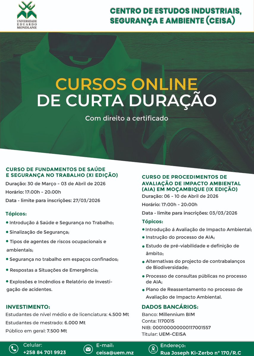 UEM - Moçambique tweet media