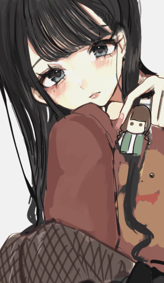 LQeu1111's tweet photo. 葉っぱさんと行くタイマンの女探索者のラフです https://t.co/0jSBEge7gA