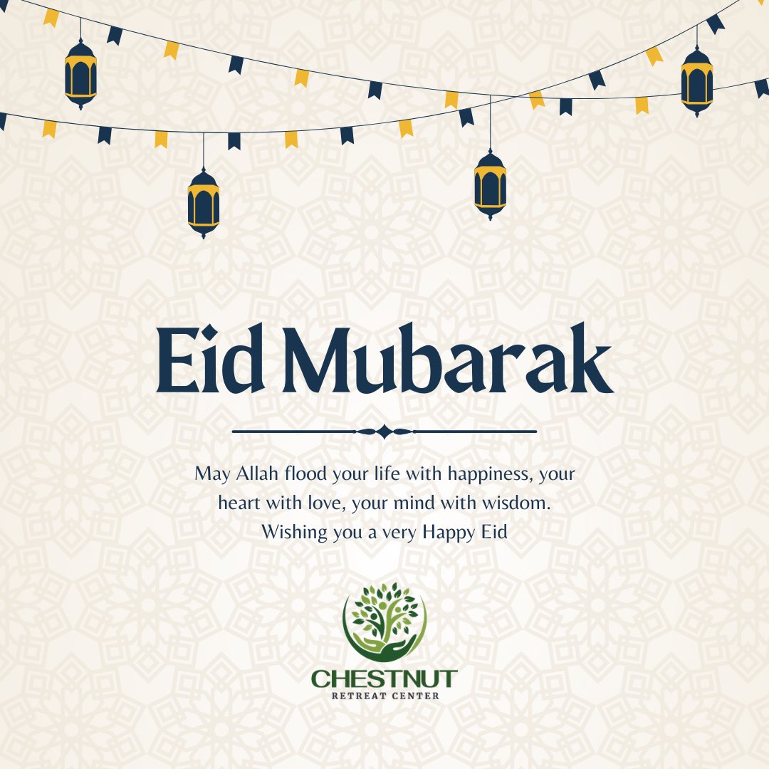 ChestnutPA's tweet photo. As Ramadan comes to a close, we send our warmest Eid wishes to all who are celebrating. May this special day bring peace, gratitude, and togetherness to families and communities. https://t.co/Xhhhi2QeKQ