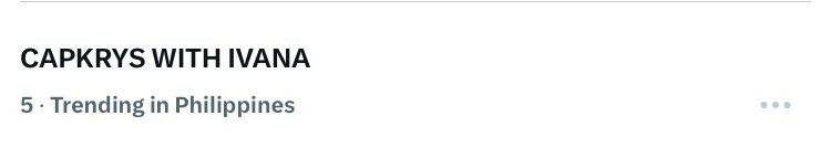 TEAM CAPKRYS TRENDSETTER tweet media