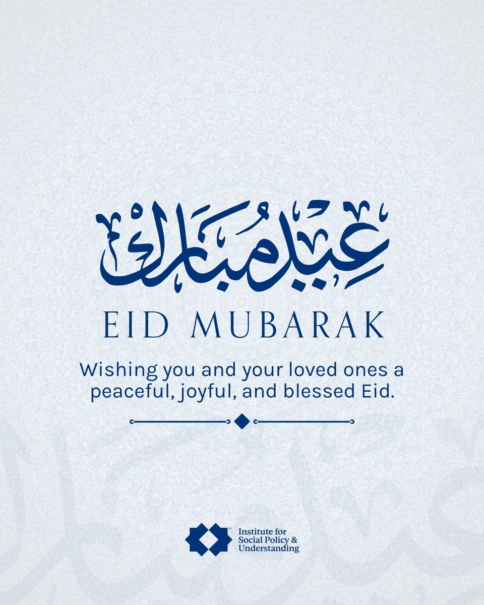 Institute for Social Policy and Understanding tweet media