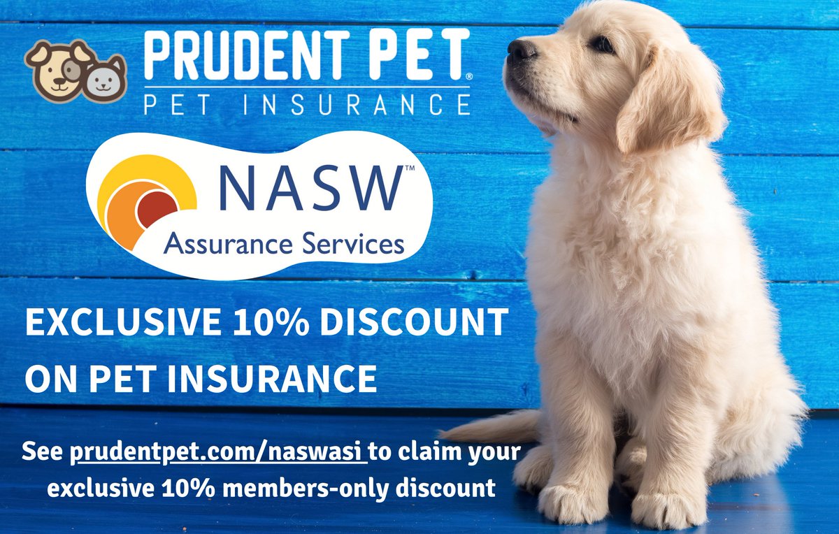 NASWASI's tweet photo. Social workers take care of everyone—including their furry family members 🐾
Pet insurance can help cover unexpected vet costs—so you can focus on the cuddles, not the bills. Visit https://t.co/FlHw1MLIwz to find out how you can protect your fur babies today.
#PetParents https://t.co/84Vcv8yLeA