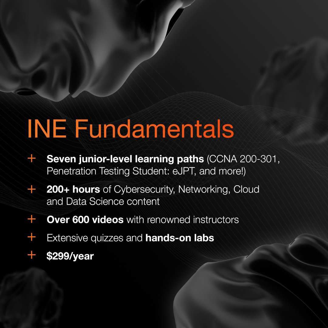 INE Security (FKA eLearnSecurity) tweet media