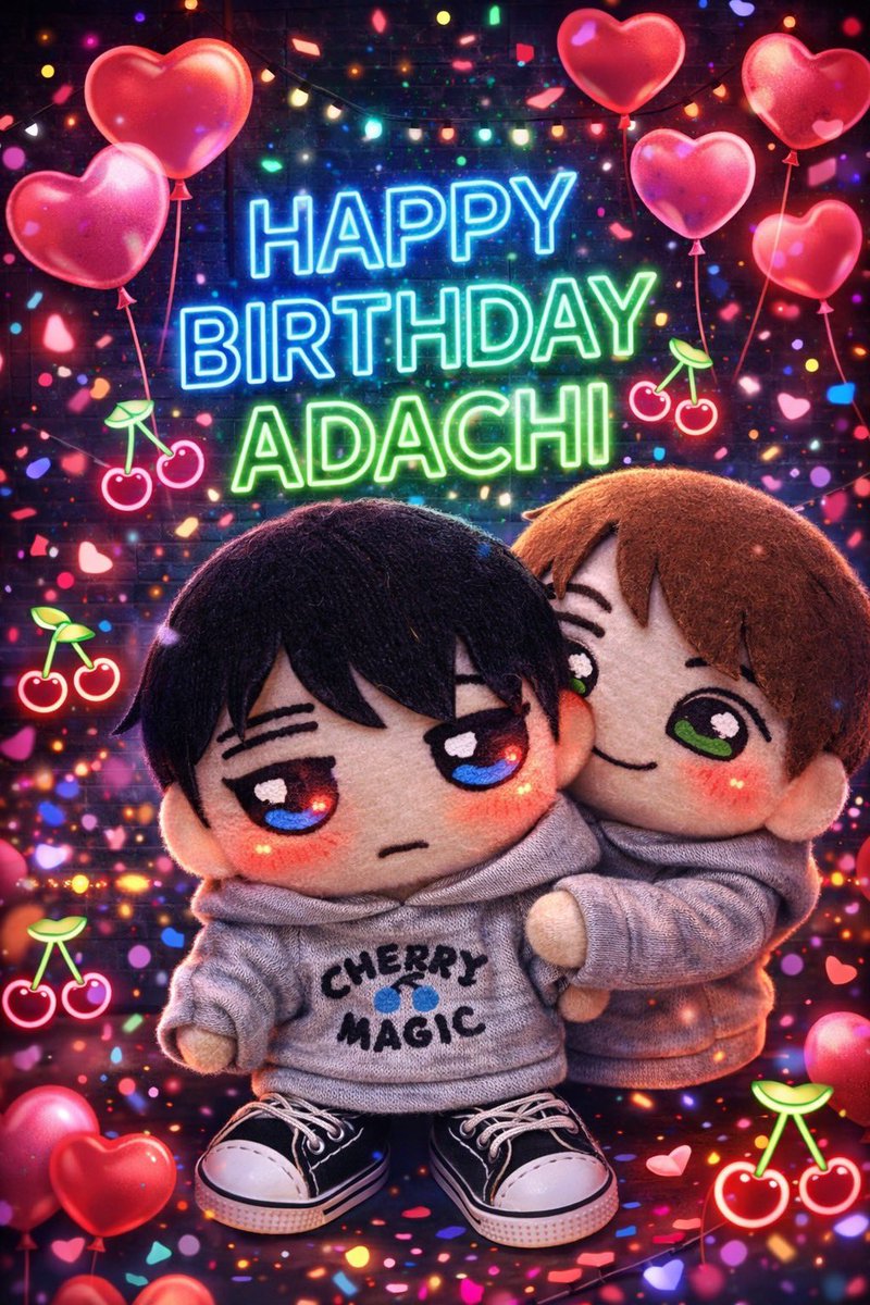 michelotto1508's tweet photo. ウチの次女がチャッピー君に作ってもらった安達誕の画像です
ポイントは

「黒沢さんの下半身が無い」🤣

安達くんのお誕生日まで、あと３時間！

 #安達清おたおめカウントダウン2026 https://t.co/hb5rpOx8l9