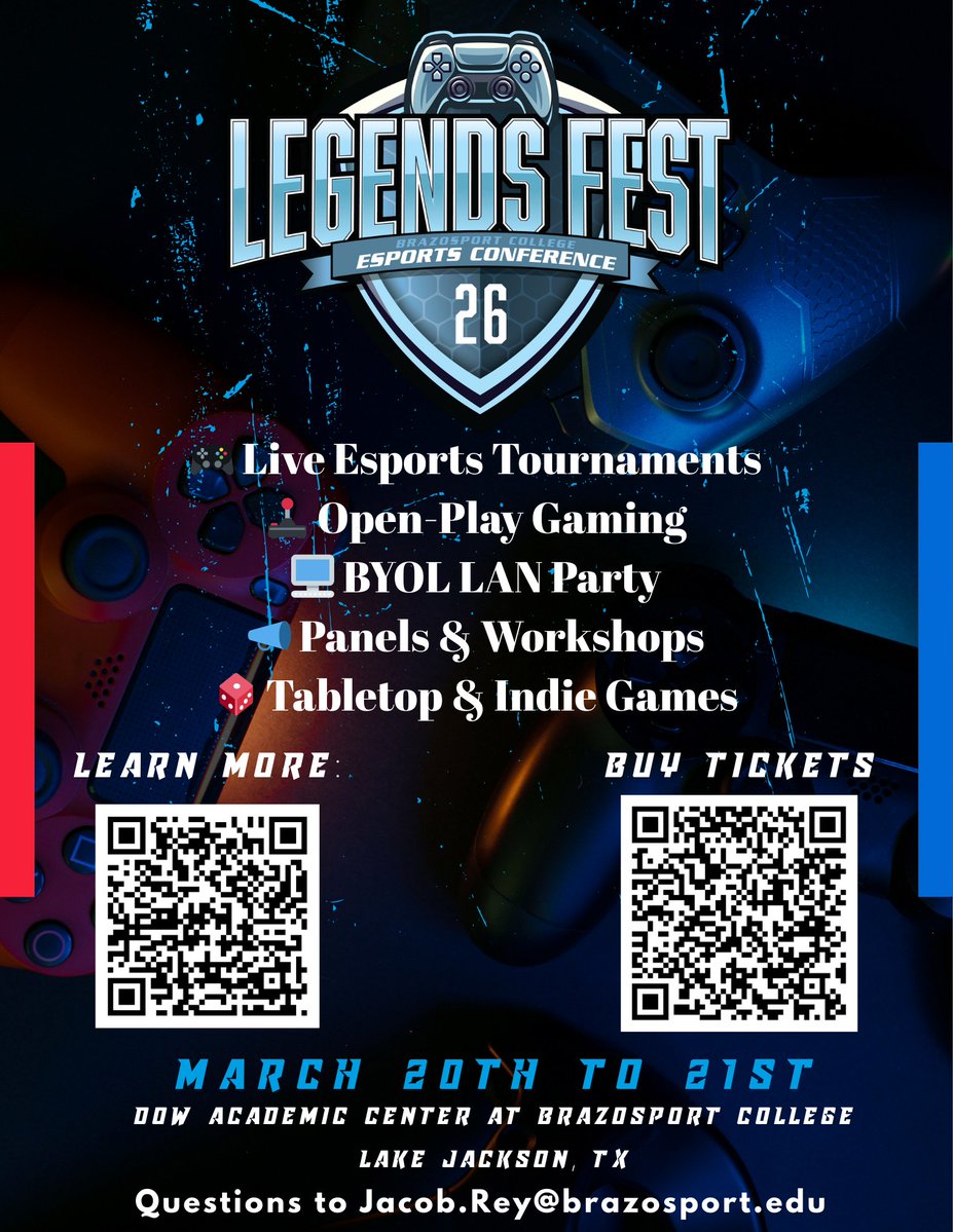 Brazosport College Esports tweet media