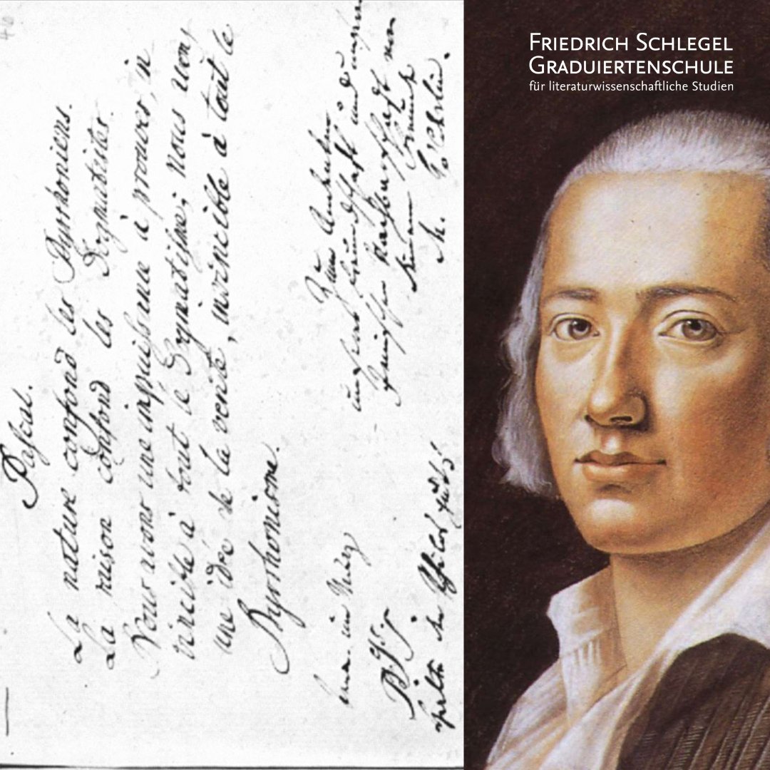 Friedrich Schlegel Graduiertenschule tweet media