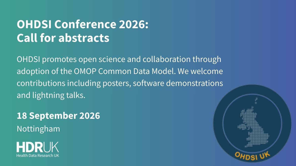 Health Data Research UK (HDR UK) tweet media