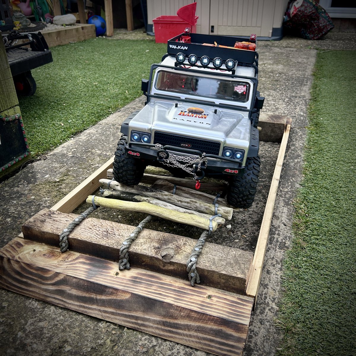 DucksCrawler's tweet photo. Re-made my rope bridge! 

crawler!!

#crawler #crawlerlife #rccrawlers #rccrawling #offroad #rcmodel #ukcrawlers #kanyon #trailvehicle #uk #aylesbury #buckinghamshire #aylesburyvale #FTX #ftxkanyon #ukreels #trailvehicles #trailvehicle #trails #photooftheday #photosoffroad https://t.co/0omab5xuv1